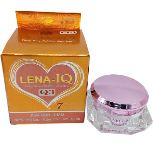 Kem mụn - Thâm - Nám - Mờ sẹo - Trắng da - Làm dịu da LENA-IQ Q3
