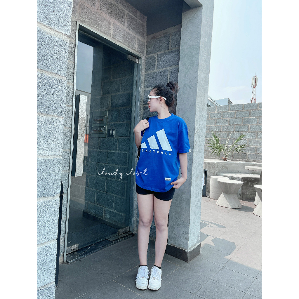 Áo Thun AsketCloudy Unisex phù hợp nam nữ 40-80kg Cotton 100%