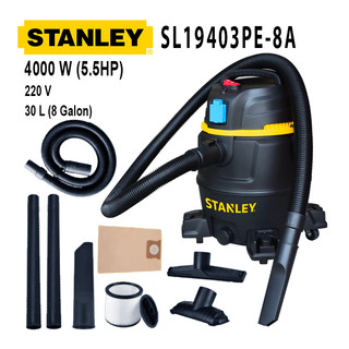 Máy hút bụi công nghiệp 3 chức năng 30 lít 4000w stanley sl19403pe-8a