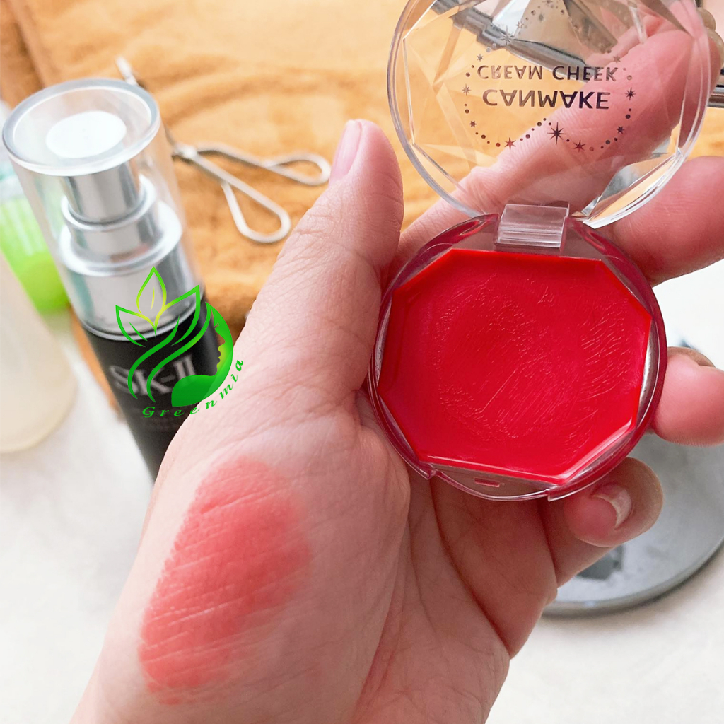 Má Hồng Canmake Tokyo Dạng Kem Cream Cheek Hộp Tròn màu CL01