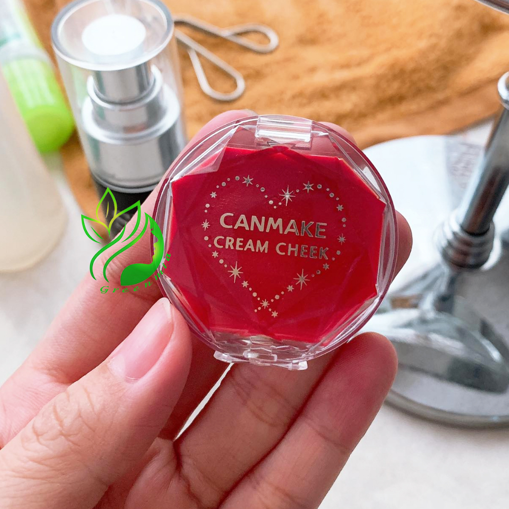 Má Hồng Canmake Tokyo Dạng Kem Cream Cheek Hộp Tròn màu CL01