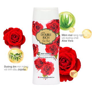 Sữa tắm hoa hồng Double Rich Eva's Secret 200g