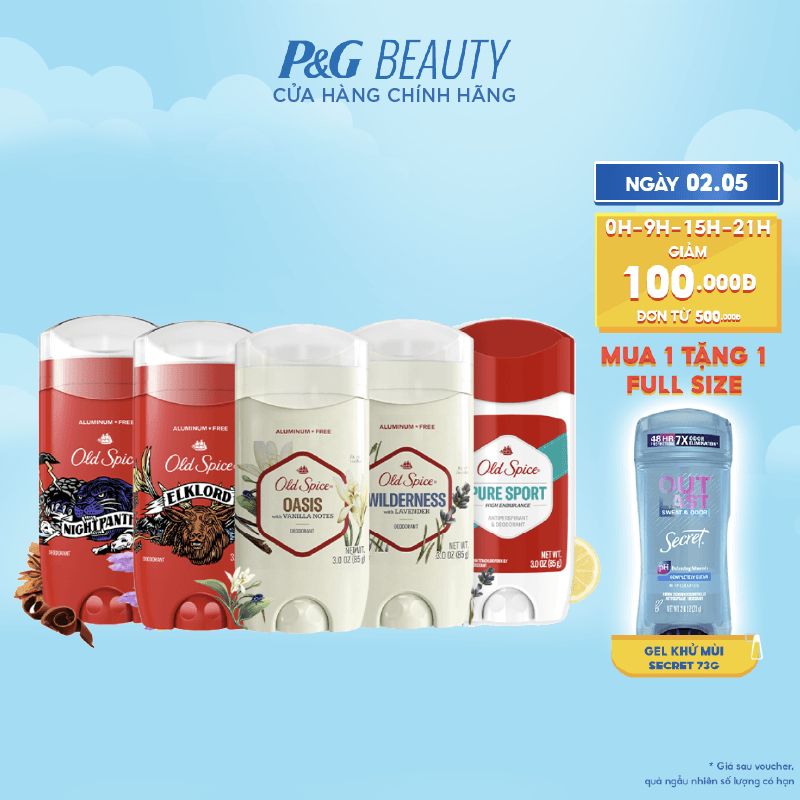 Sáp khử mùi Old Spice 85g_Mỹ