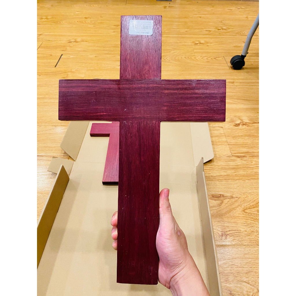 Thập Tự Giá Gỗ Cao Cấp gỗ purple heart, gỗ hương tím Nhập Khẩu