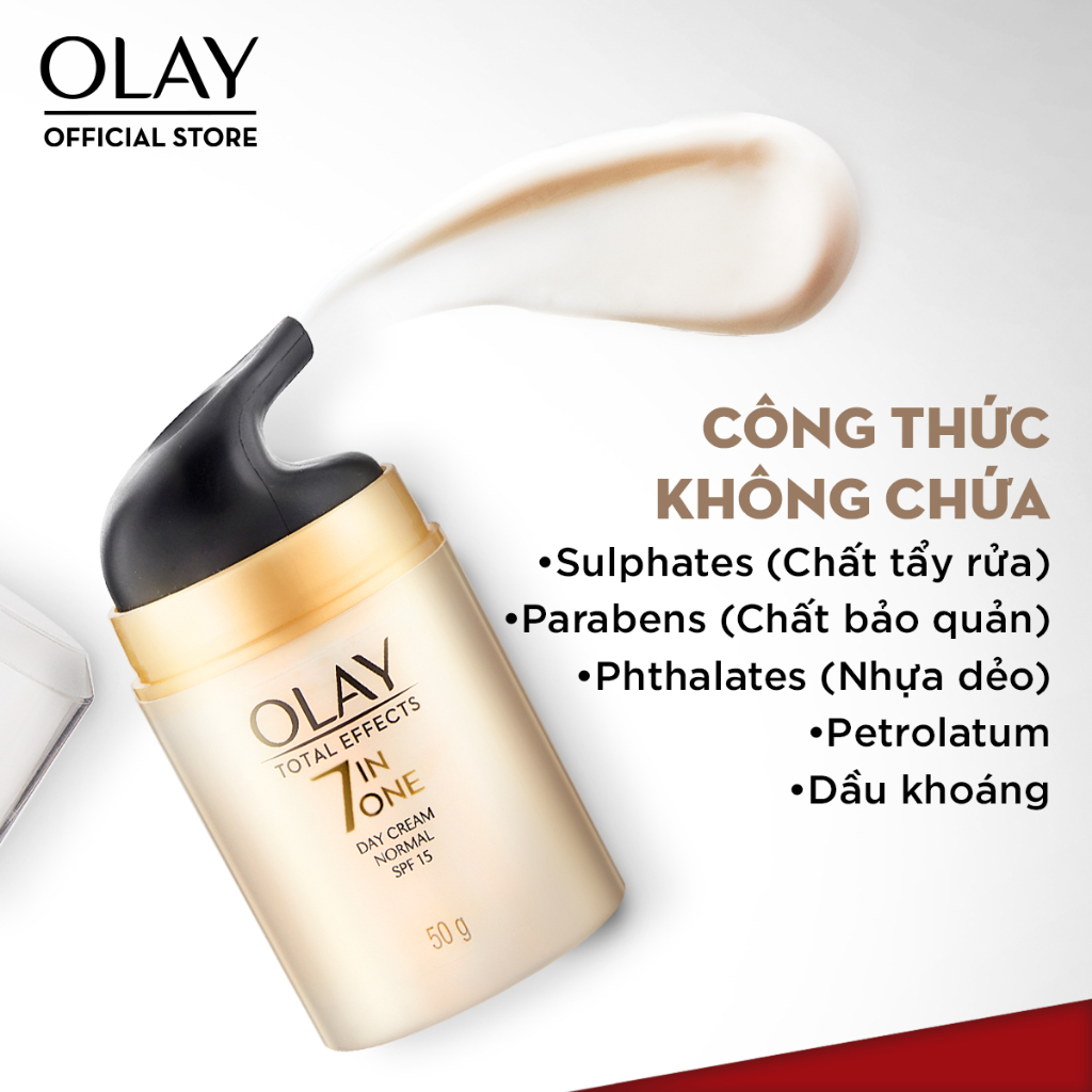 Sữa Rửa Mặt Tạo Bọt Phục Hồi & Ngăn Ngừa 7 Dấu Hiệu Lão Hóa OLAY TOTAL EFFECTS 100G