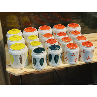 Gốm sứ bát tràng - hũ sứ đựng mỡ, bình lọ muối dưa cà 1 - 1,7 - 2 lít
