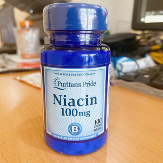 Viên uống Vitamin B3 Niacin 100mg của Puritan's Pride hộp 100 viên