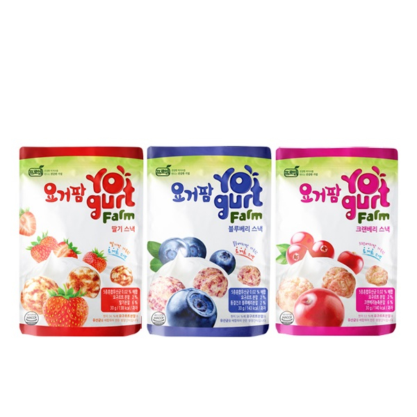 Snack Sữa Chua Lợi Khuẩn Barber Yofurt Farm 30g Snack Ăn Dặm