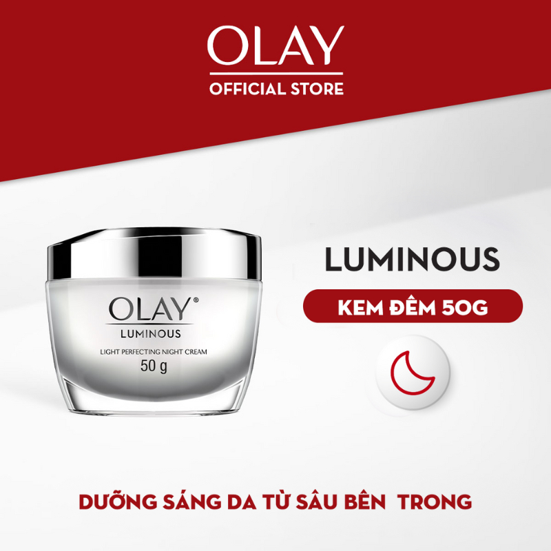 Kem Dưỡng Ban Đêm Sáng Da OLAY LUMINOUS 50G