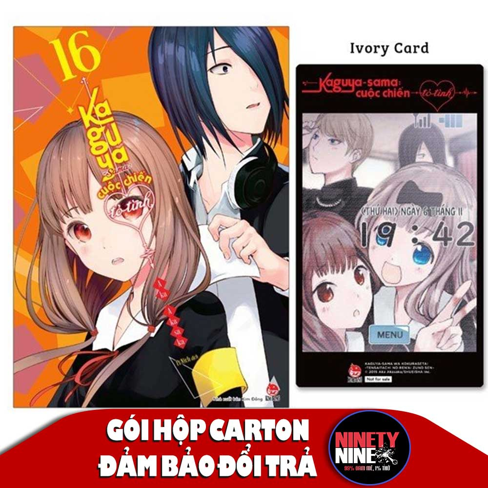 Truyện Tranh Kaguya-Sama: Cuộc Chiến Tỏ Tình - Các Tập+Quà Từ NXB - Truyện Tranh NXB Kim Đồng - Ninety Nine Manga