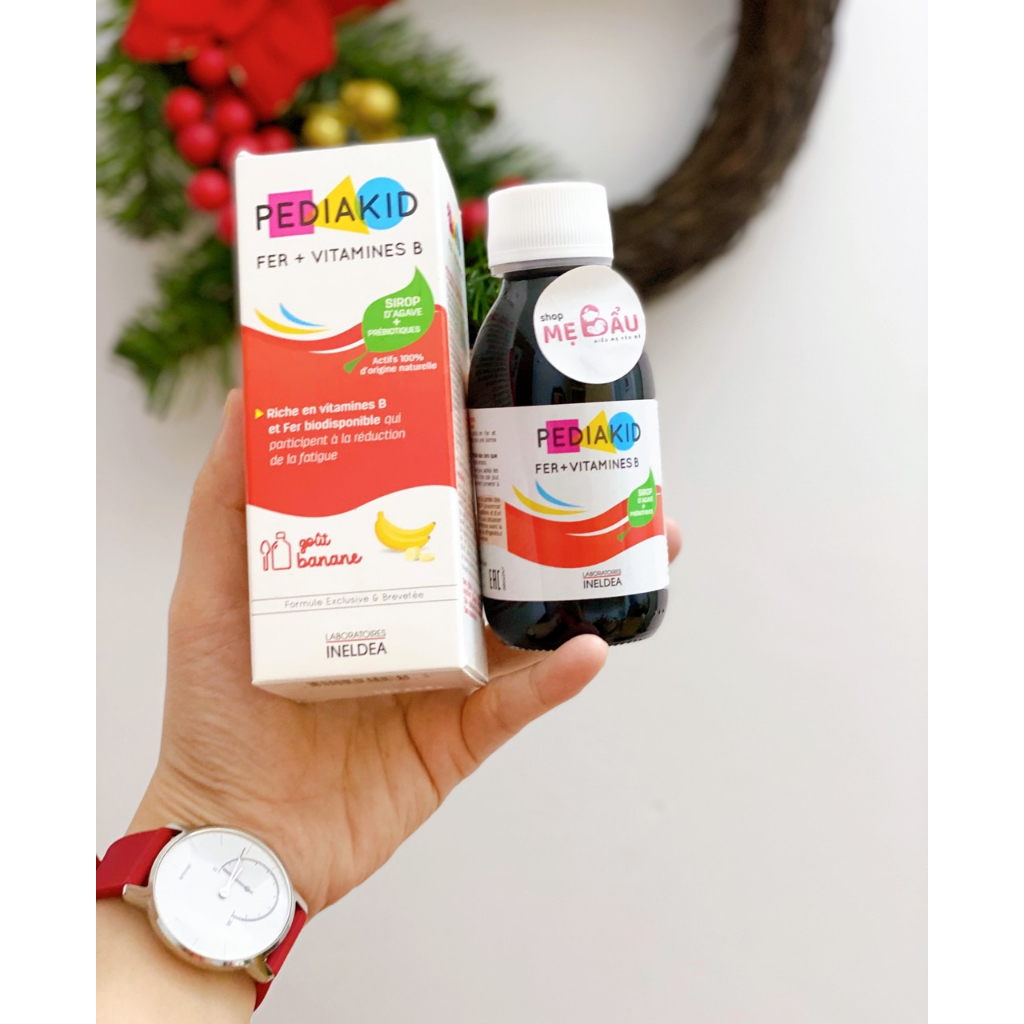 Siro bổ sung sắt Pediakid Fer + Vitamines B 125ml