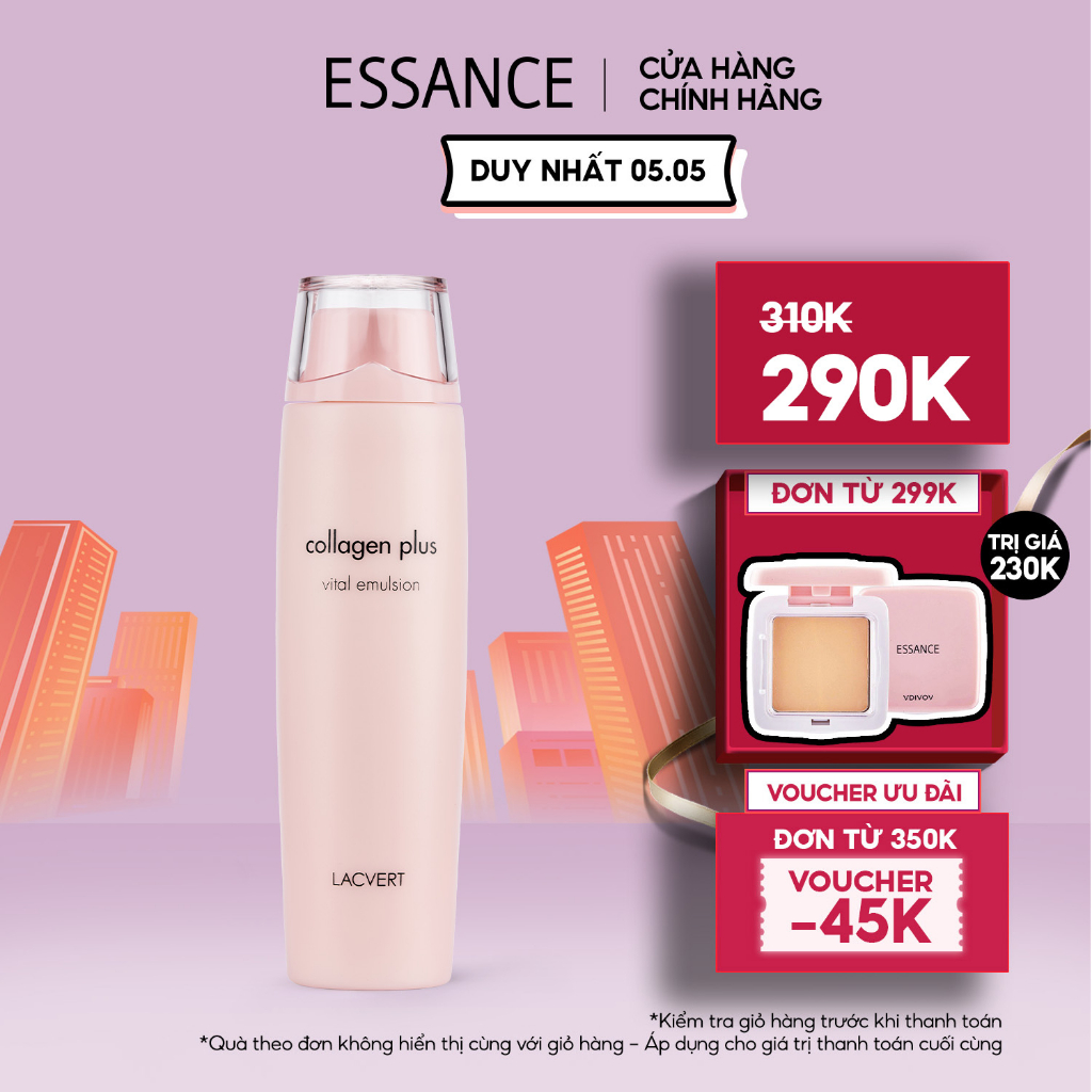 Sữa dưỡng giàu collagen Essance Lacvert Collagen Plus Vital Emulsion 220 ml