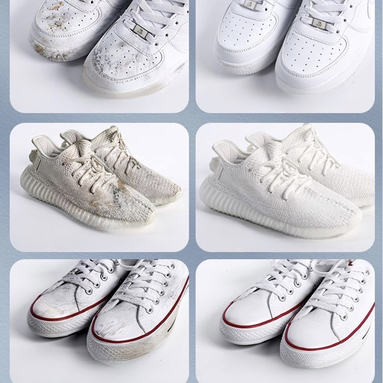 Kem Lau Đa Năng Tẩy Rửa Và Làm Sạch Giày Siêu Sạch 260g, Sáp Lau Giày Dép, Túi Xách