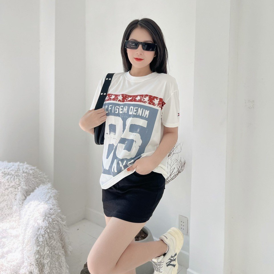 Áo Thun Tom.my Chất Thun Cotton 4 chiều, Mềm Mịn, Thoáng Mát, Chuẩn Hàng Xuất Xịn, Có Kèm Hình Thật.