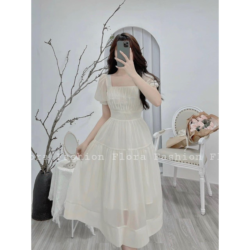 Váy voan tơ maxi đầm thiết kế đi biển, du lịch hàng cao cấp giá sỉ