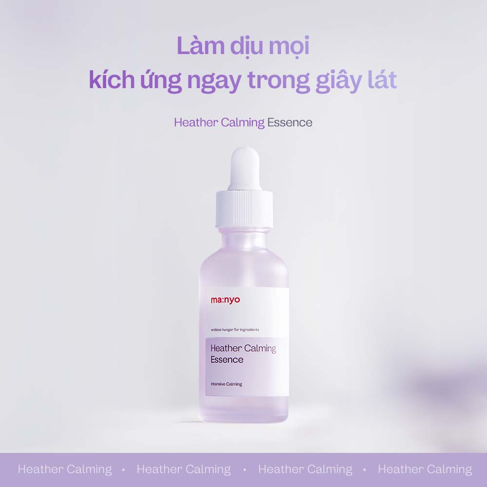 ma:nyo Heather Calming Tinh Chất Dưỡng Da Nhạy Cảm 50Ml