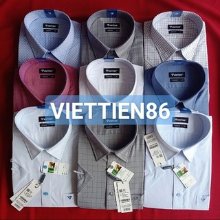 Áo VIỆT TIẾN ngắn tay size đại XXL (45-46) trên 90 kg cao 170 cm. Nhiều màu