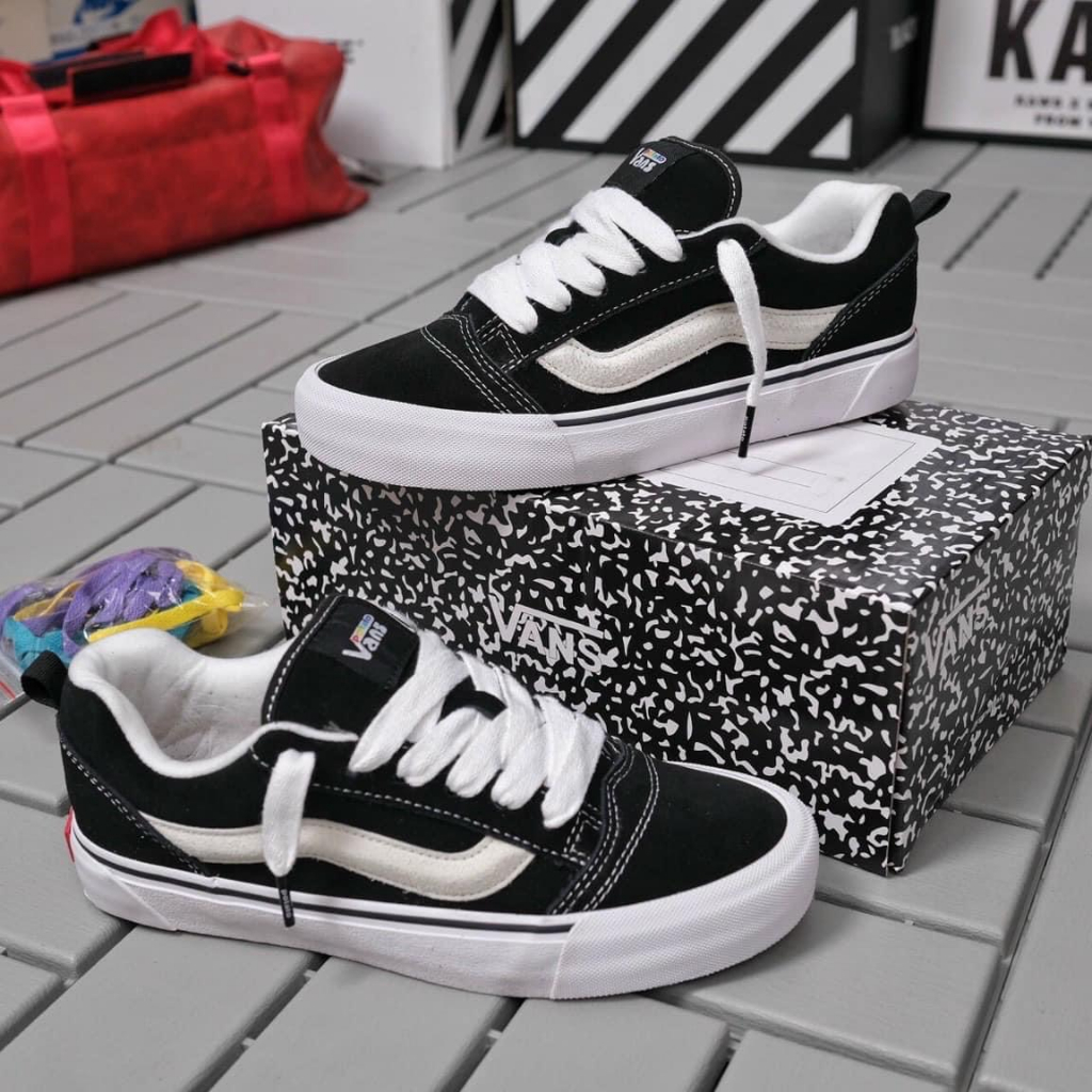 Giày Vans Vault Knu Skool VR3 x Imran Potato cao cấp Full Box Bill.