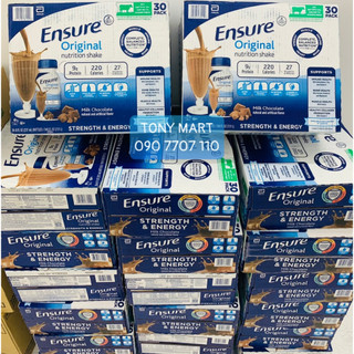 1 thùng 30 chai sữa nước ensure milk chocolate usa