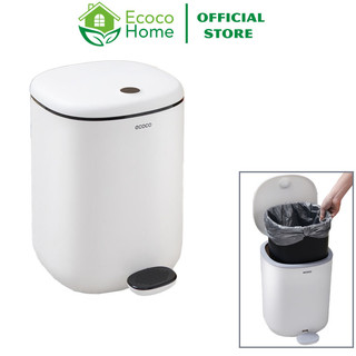 Thùng rác ecoco, thùng rác đạp chân, mở tay thông minh tiện lợi