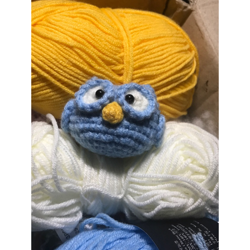 Móc khoá Con CÚ làm bằng len🦉 🍃 /sản phẩm handmade/ k
