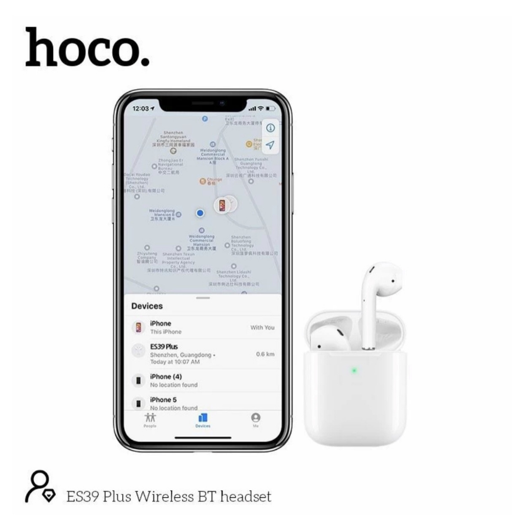 Tai nghe bluetooth hoco es39 plus, bảo hành 12 tháng, âm thanh êm, thiết kế sang trọng