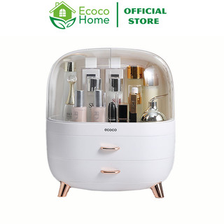 Kệ đựng mỹ phẩm ecoco cao cấp, kệ mỹ phẩm để bàn size to e2014