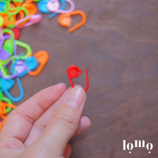 Móc khóa đánh dấu len ( 10 cái )