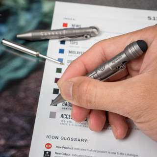 Bút Titanium Tacray Stylus mini pen (Đầu bút cảm ứng với điện thoại)