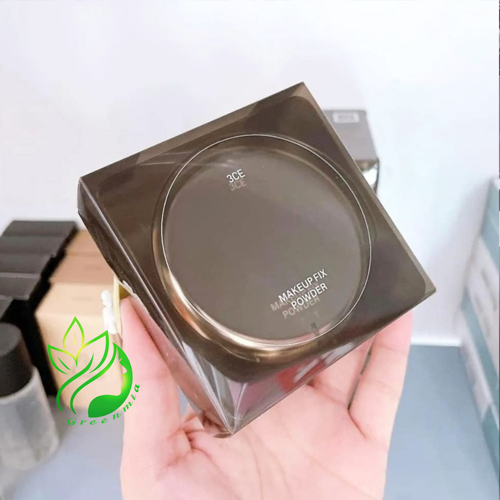 PHẤN PHỦ NÉN 3CE MAKEUP FIX POWDER FAIR SOFT CLEAR LIGHT SIÊU MỊN CHE PHỦ CHÂN LÔNG KHUYẾT ĐIỂM