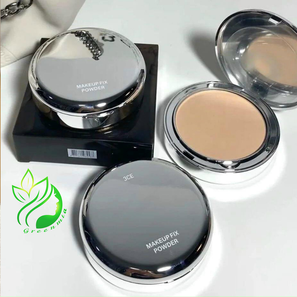 PHẤN PHỦ NÉN 3CE MAKEUP FIX POWDER FAIR SOFT CLEAR LIGHT SIÊU MỊN CHE PHỦ CHÂN LÔNG KHUYẾT ĐIỂM