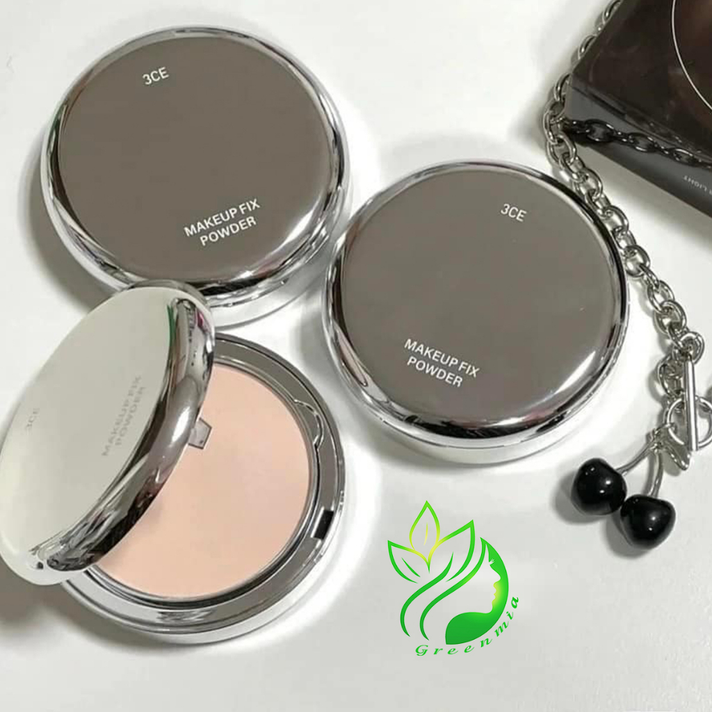 PHẤN PHỦ NÉN 3CE MAKEUP FIX POWDER FAIR SOFT CLEAR LIGHT SIÊU MỊN CHE PHỦ CHÂN LÔNG KHUYẾT ĐIỂM