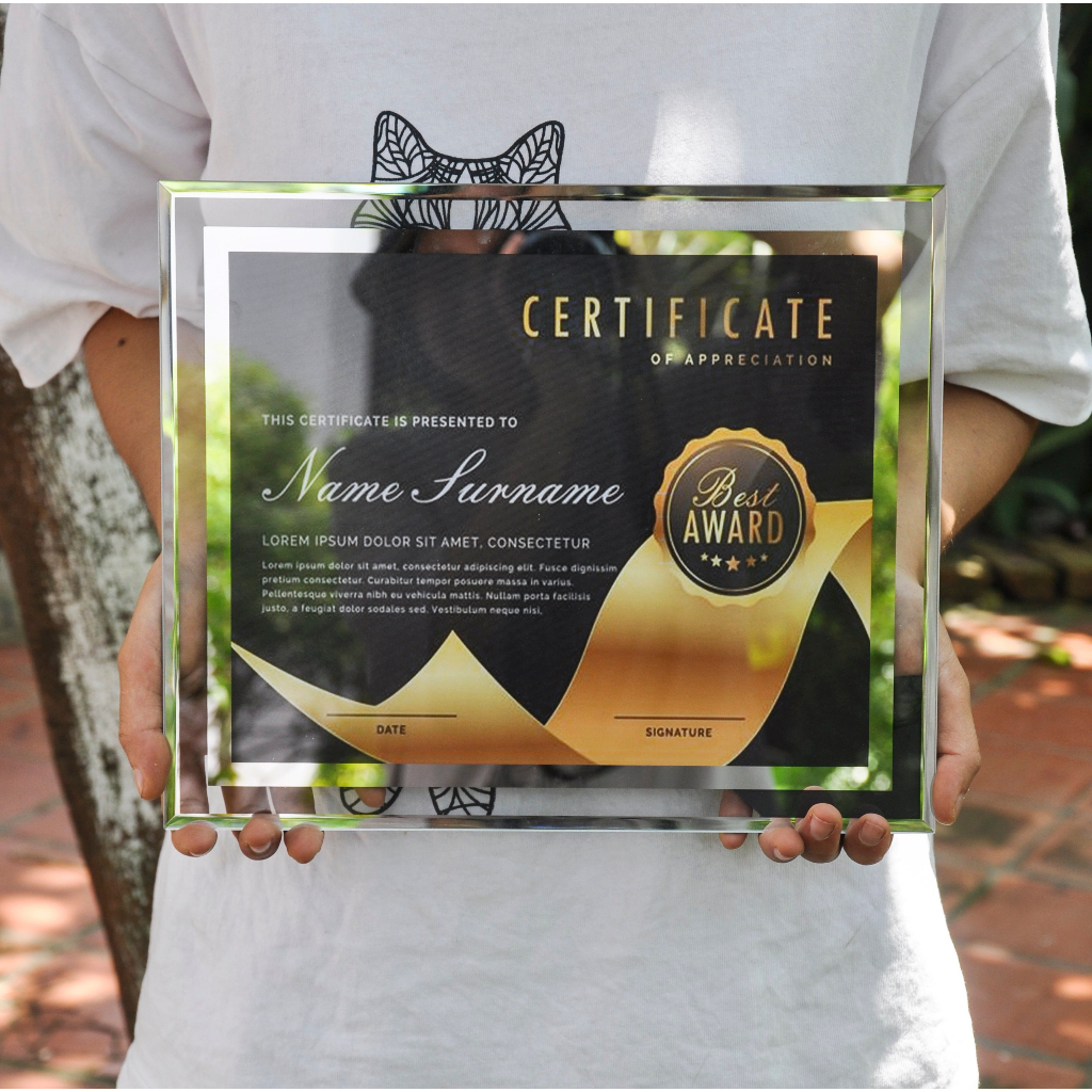 Khung Ảnh Bằng Khen A5, A4, 10inch Mino Frame