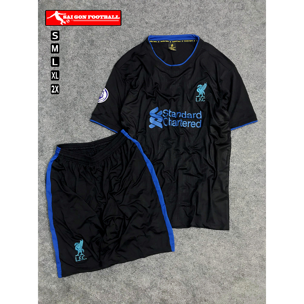 Đồ Bóng Đá LIVERPOOL ĐEN bản Fan Editions 2023