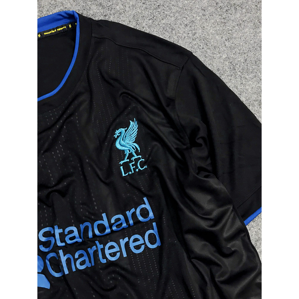 Đồ Bóng Đá LIVERPOOL ĐEN bản Fan Editions 2023