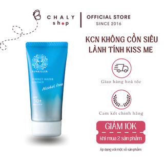 Kem chống nắng Sun Killer Perfect Water Essence không cồn lành tính 50g Nhật