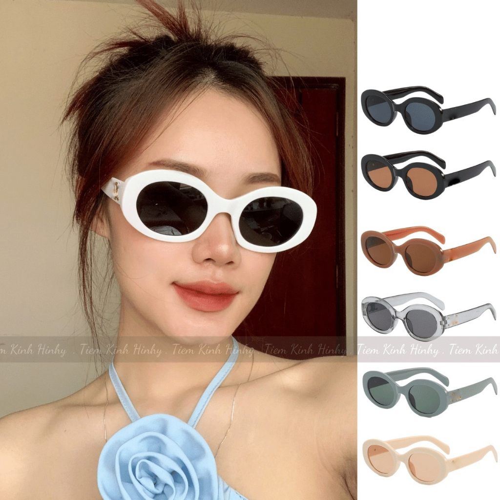 Chống UV400 HINHY Thời Trang Nam Nữ Sang Chảnh [Tặng Hộp Và Khăn Lau]