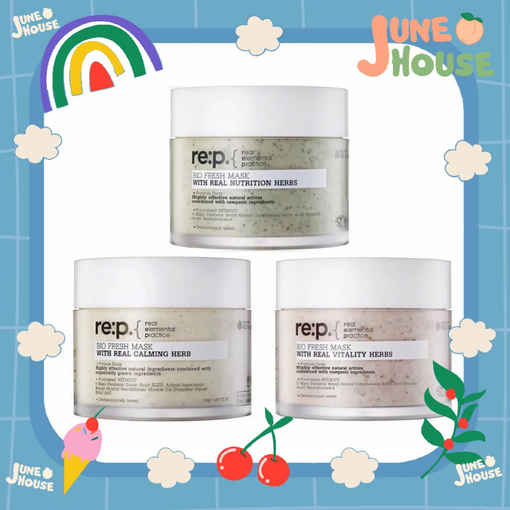 Mặt Nạ Đất Sét RE:P Bio Fresh Mask 130g