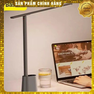 Đèn để bàn làm việc, bàn học chống cận chống mỏi mắt, pin 3300mah chính hãng Baseus