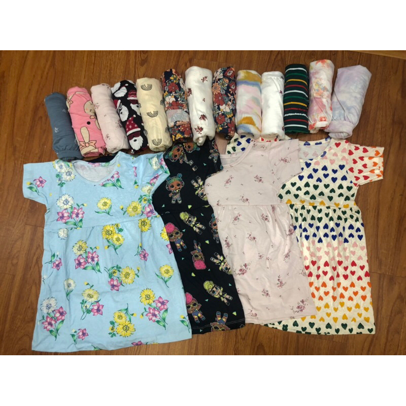Thanh lý váy cotton bé gái lẻ size