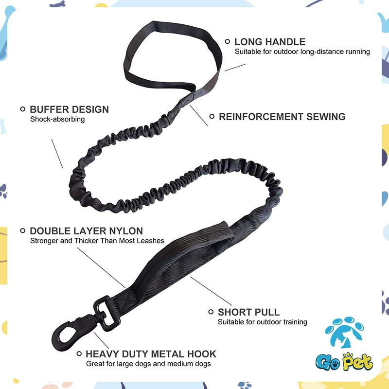 Dây chó có thể điều chỉnh nylon quân đội dây chó vừa và lớn Màu đen kaki màu xanh lá cây ngụy trang