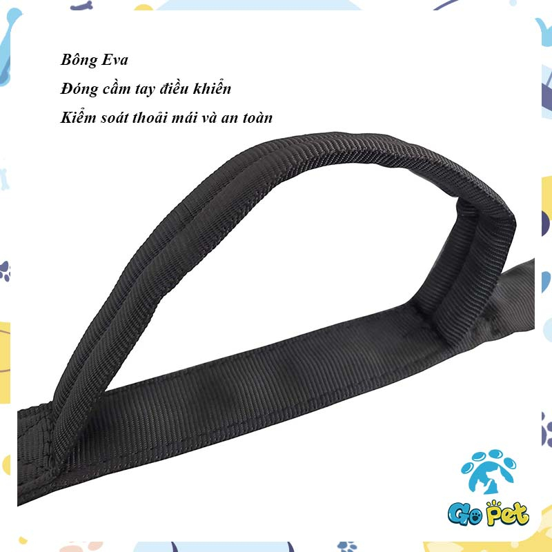 Dây chó có thể điều chỉnh nylon quân đội dây chó vừa và lớn Màu đen kaki màu xanh lá cây ngụy trang