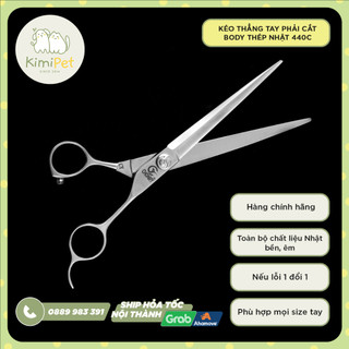 Kéo Chonry thẳng 7.0inch - 7.5inch cắt tỉa lông chuyên dụng cho thú cưng - Kimi Pet