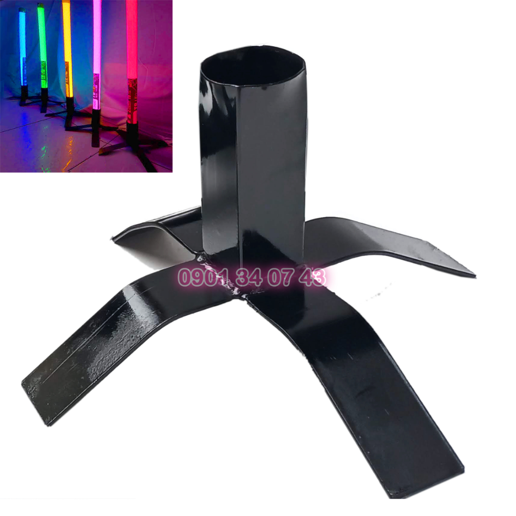 Chân đế đèn cho tuýp led màu T4, T5 liền máng