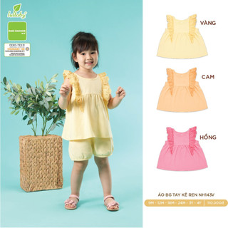 (9->48 tháng) Áo bé gái Lullaby - 100% cotton mềm mát, thoáng khí (NH143V)