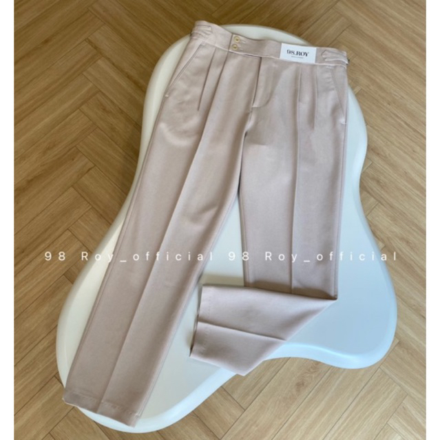 Quần âu nam cạp cao sidetab trang trí