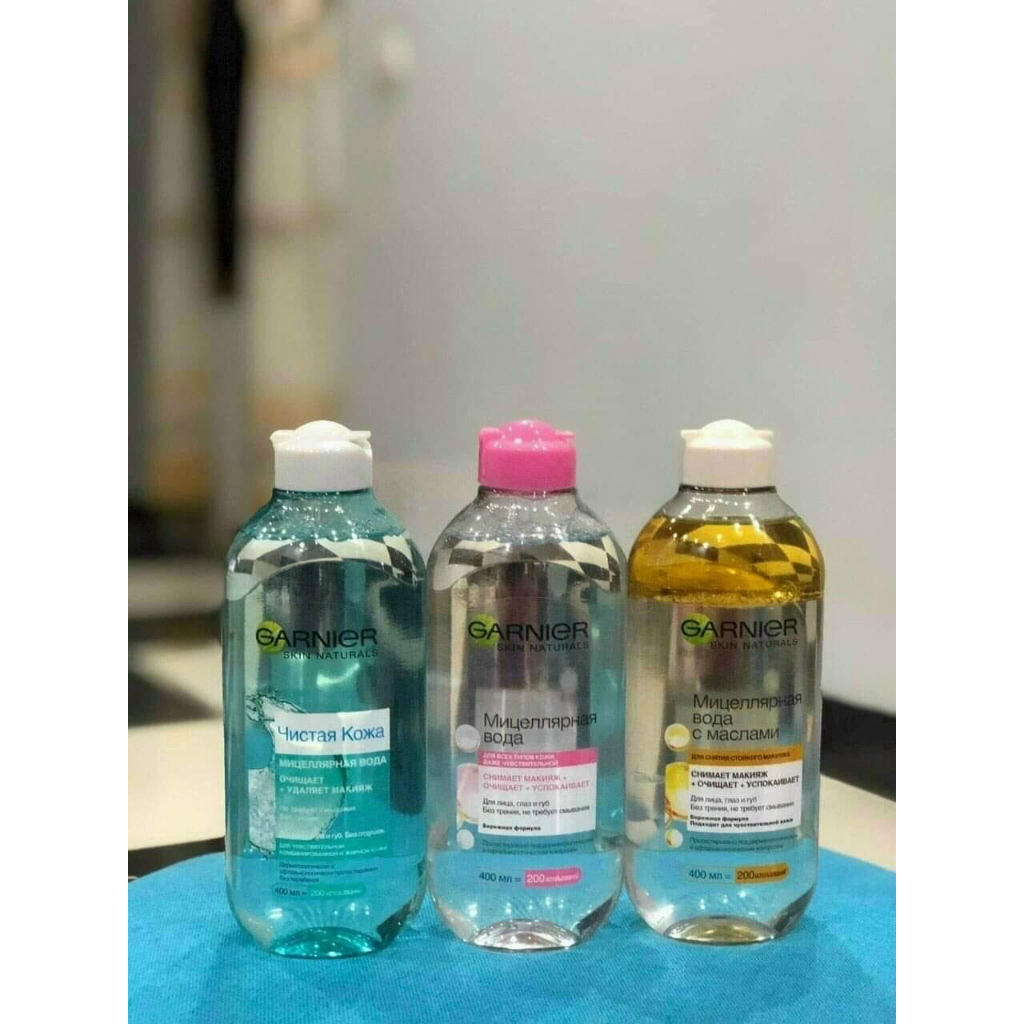 Tẩy trang Ganier 400ml ( Da thường / Dầu mụn )
