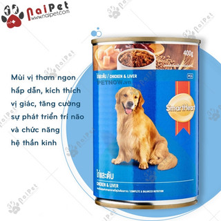 Pate Lon Cho Chó Smartheart 400g