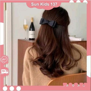 Nơ kẹp tóc ruy băng sunkids dễ thương