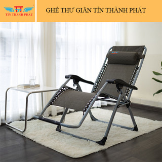 Ghế Xếp Thư Giãn Tín Thành Phát -Khung màu xám